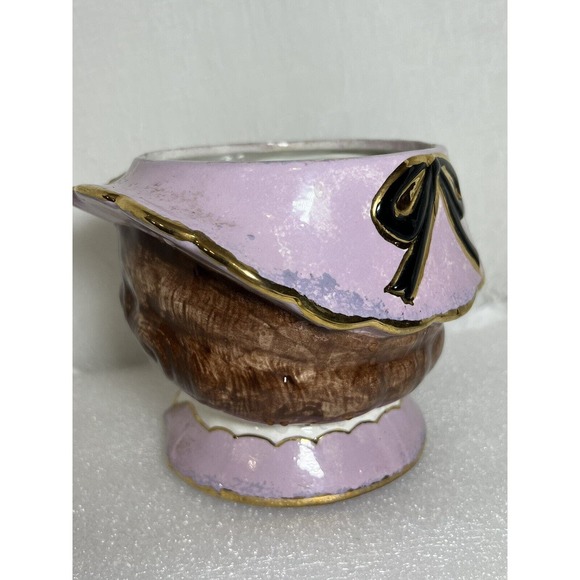 HTF VINTAGE LEFTON Large Lady Head Vase, Home Decor, 1960 - Picture 6 of 11